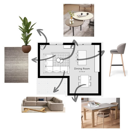 Interior Space planning