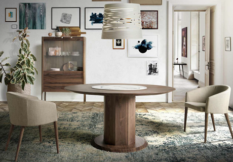 Interior Dining Table and Chairs